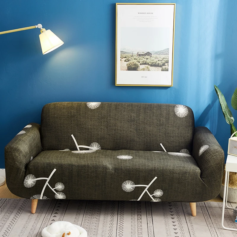 Геометрические диван крышка эластичный стрейч Универсальный диванных чехлов секционный угловой диван обложки для мебель кресла 1/2/3/4-seater - Цвет: Color 10