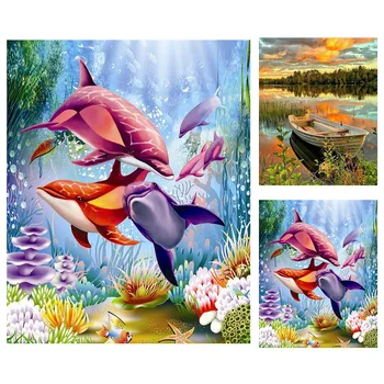 

15.7x19.7inch DIY Paint by Numbers Kit DIY Oil Painting Kit with Brushes Acrylic Paints for Adults Kids Beginner best gift