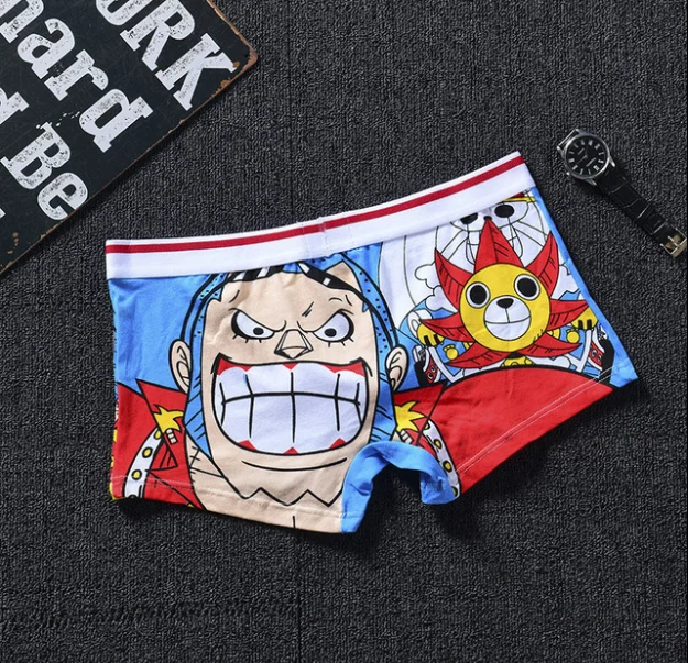 New Anime Underwear Son Goku Kakarotto Cosplay Underpants Boxer Shorts Man cotton Male Panties Breathable Funny Mens Gift best boxer briefs