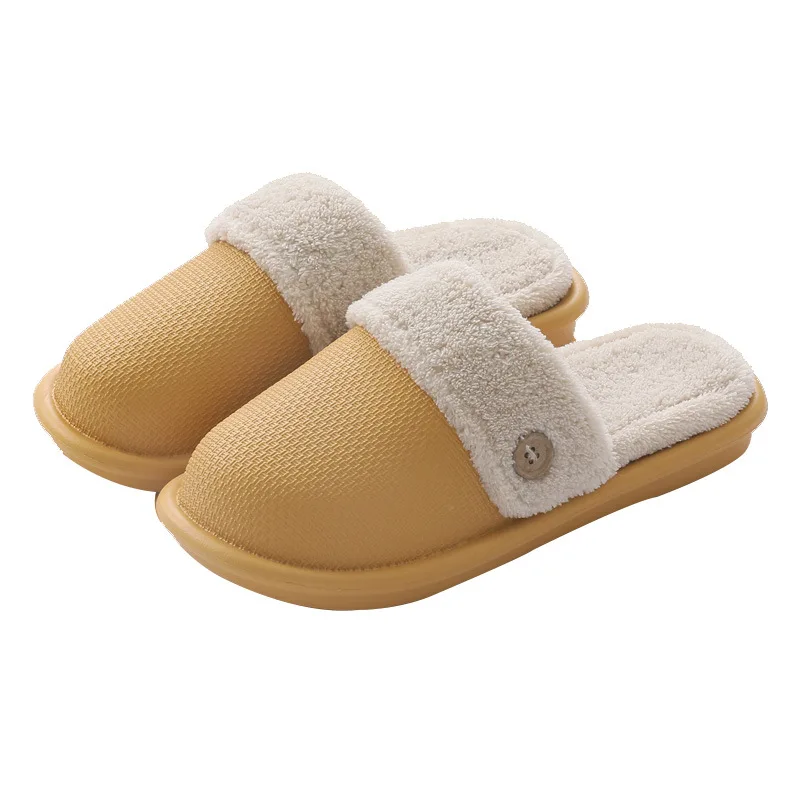 Pantoufles Imperméables Femmes | Enfiler Doublure Peluche