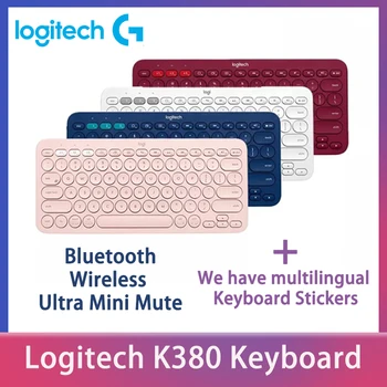 

Logitech K380 Multi-Device Bluetooth Wireless Gaming keyboard Ultra Mini Mute for Mac iPhone iPad Android Gift for girlk380