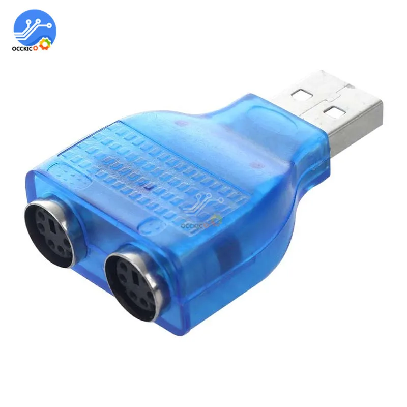 USB 2 0 папа в порта PS2 Женский адаптер конвертер для мыши разъем клавиатуры ключ| |