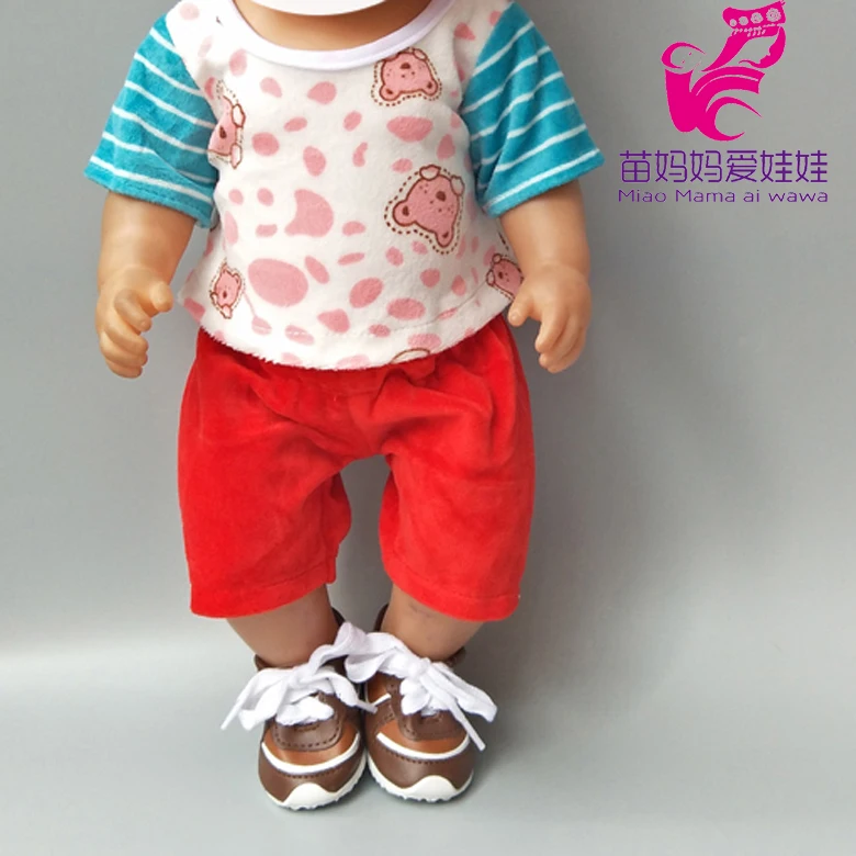 Одежда для куклы платье с блестками для 17 дюймов reborn baby Doll пальто брюки для 18 дюймов Кукла для девочки подарок для маленькой девочки