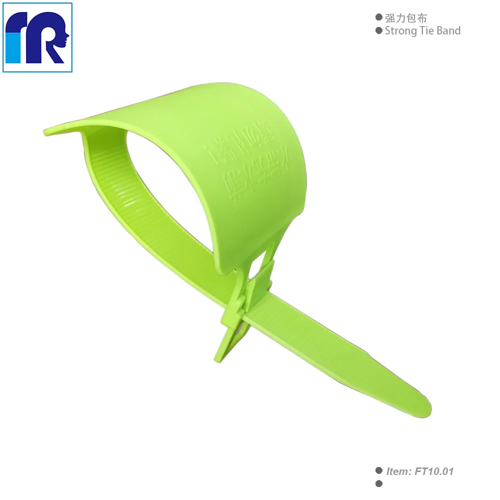 Прочная стяжка, нейлоновые кабельные стяжки - Комплект: Cloth Green