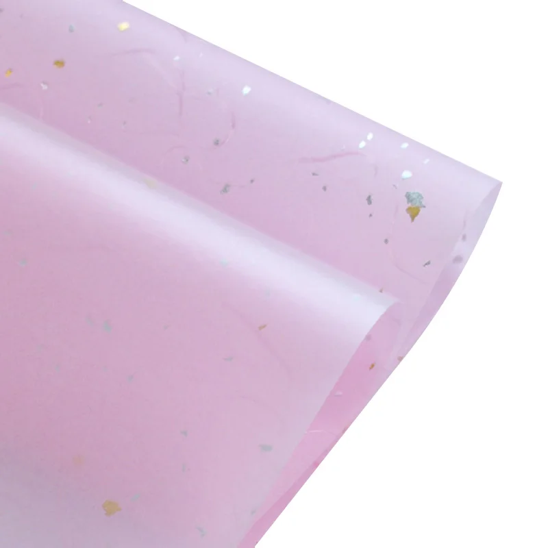 Pink SZS Горячая бумага для ткани с блестками 10 шт./партия Упаковка Для Одежды Оберточная Бумага для цветов подарочная упаковочная бумага - Цвет: Pink