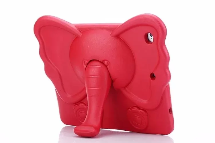 Elephant Nose Cute 3D Cartoon Cover For New iPad 9.7 2017 2018 Pro Air 2 1 Tablet Handle Stand Kids EVA Shockproof case | Компьютеры и