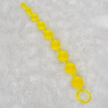 Super Long Silicone Butt Plug Anal Beads Ball Sex Toy for Beginners Man Women 6