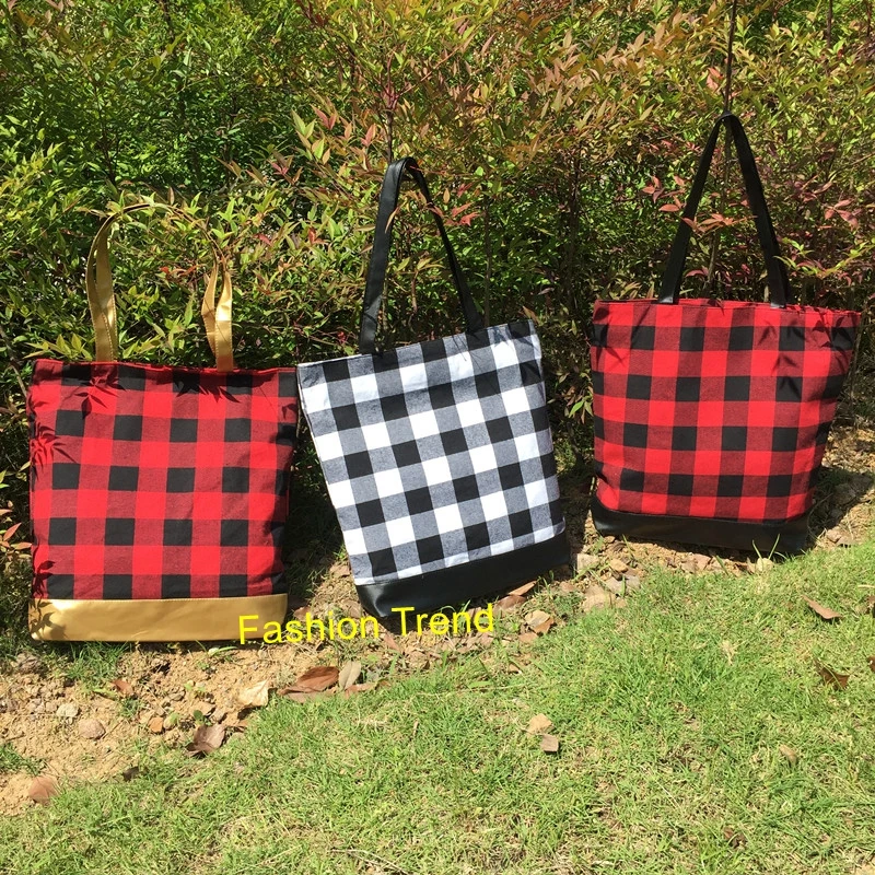 plaid tote bag (6)