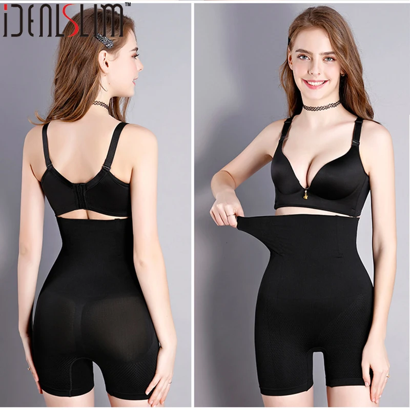 IDEALSLIM, высокая талия, Корректирующее белье, штаны для женщин, для похудения, контроль живота, трусики, трусики, трусы, Корректирующее белье, нижнее белье