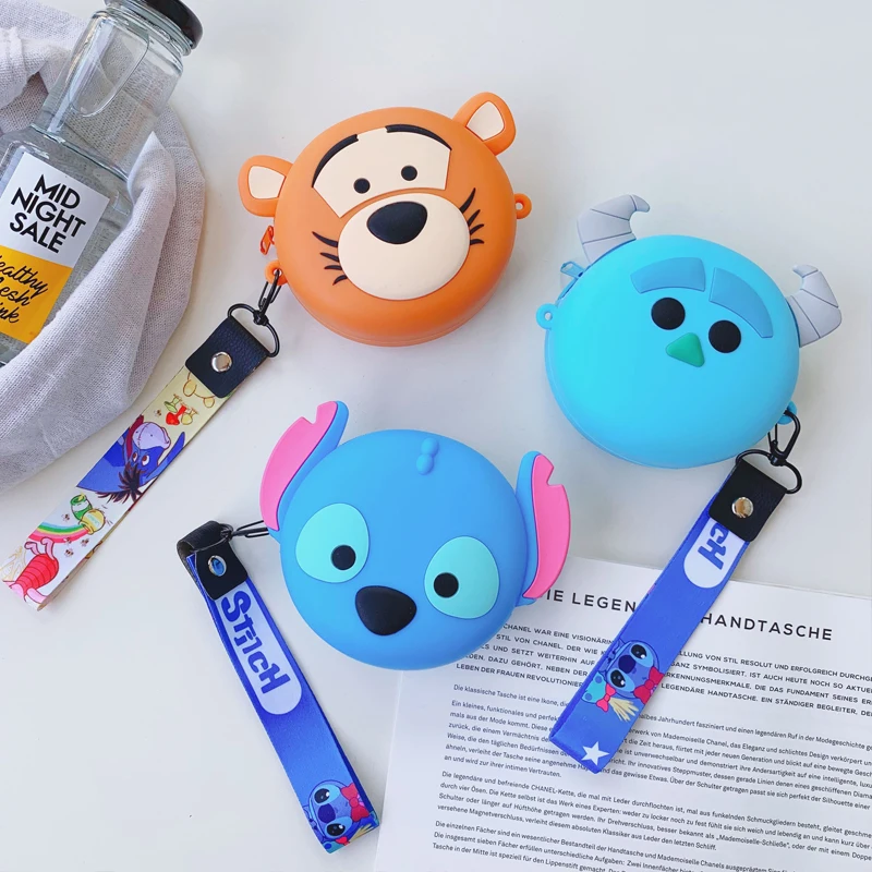 Милый мультяшный Аниме Кошелек для монет кошелек девочек Kawaii маленький на молнии