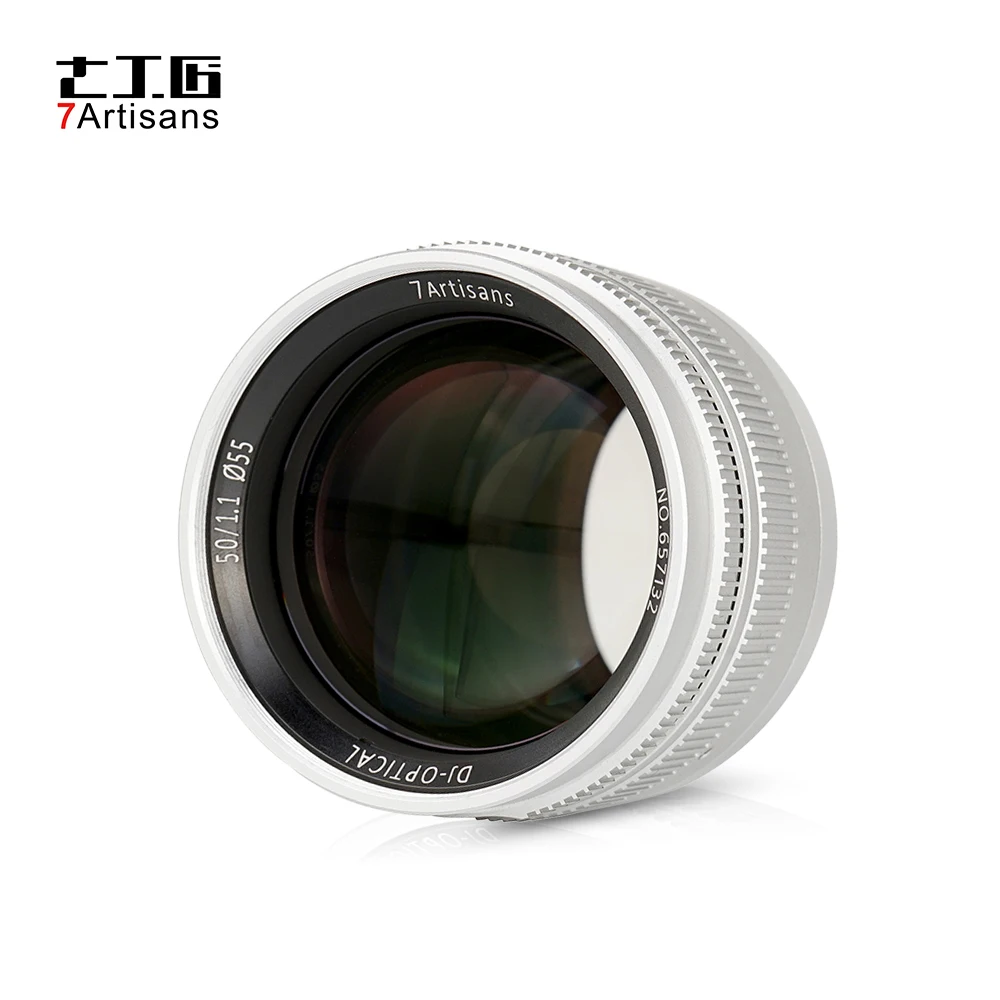 

Black/Silver 50mm f/1.1 Manual Focus Prime Lens Fixed Focal Large Aperture for Leica M2/M3/M4P/M5/M6 M-Mount Mirrorless Cameras