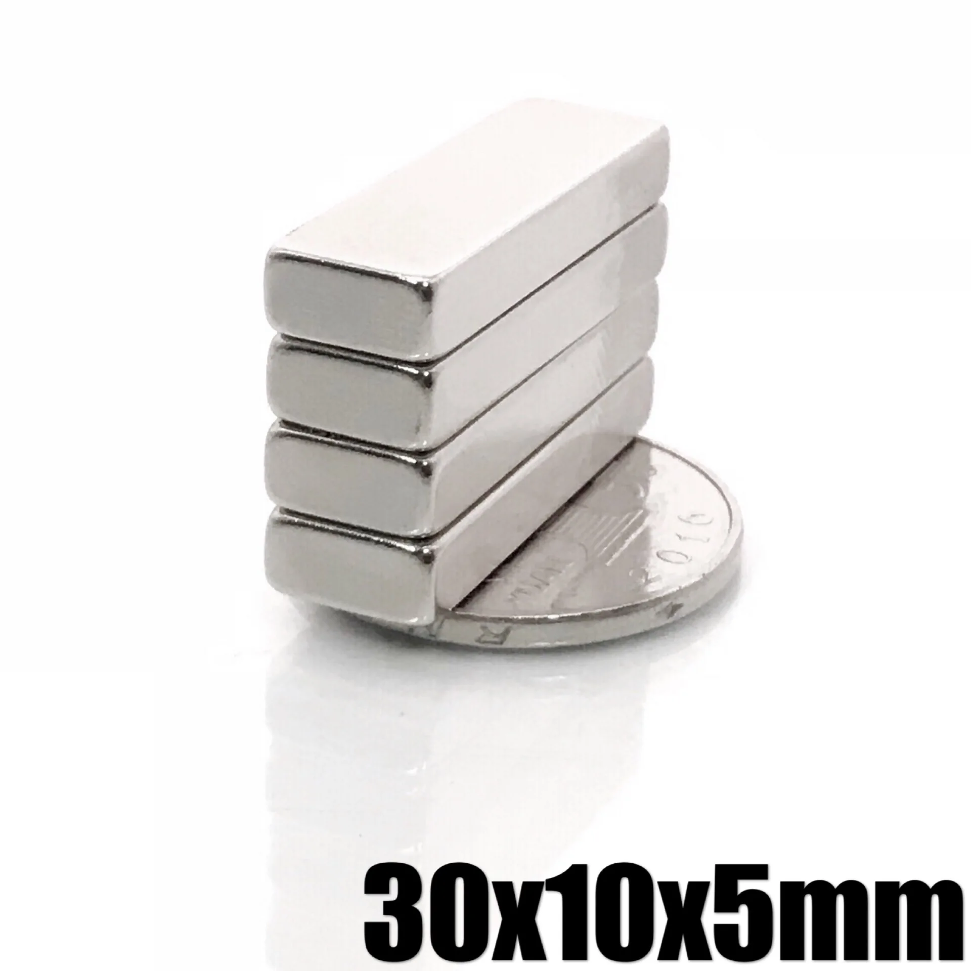 10Pcs Strong Magnets 25x10x3 mm N52 neodymium block small thin rectangle magnet 