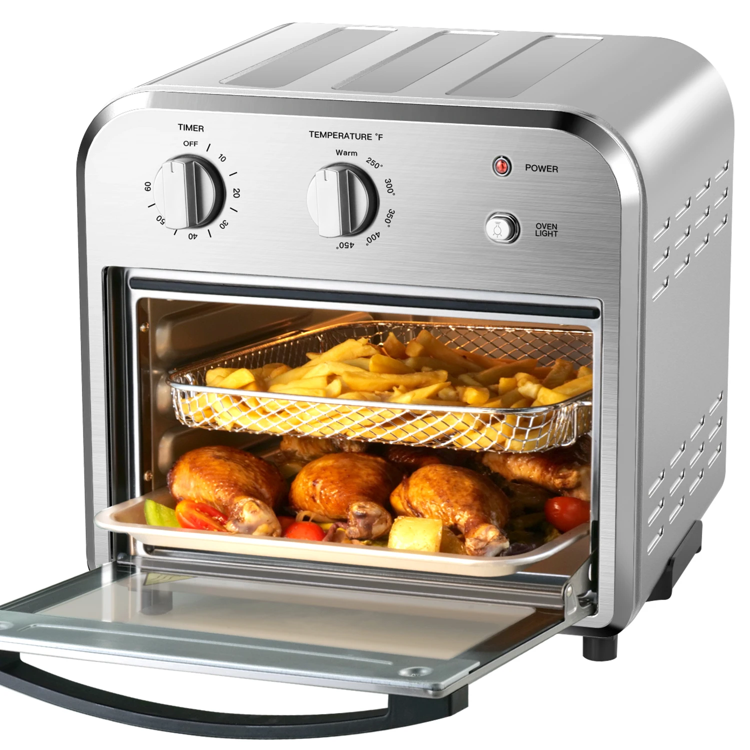 10 Liter Air Oven  Air Fryer, Multifunctional oven, <br>Healthy and Oil Free - Image 2