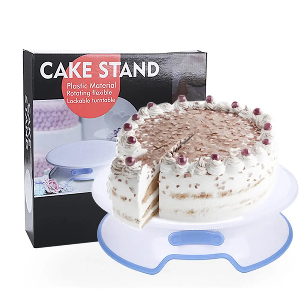 Cake Framed Flower Table Lightweight Solid Cake Turntable Eco Friendly Plastic Rotating Diy Framed Flower Turntable Turntables Aliexpress