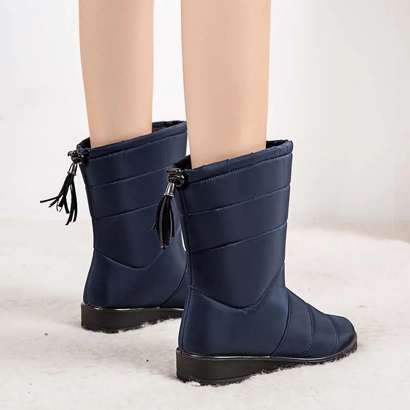 Boots Female Winter 2020 Waterproof Shoes For Women Style Women's Ankle Boots Brand Designer Ladies Shoes Botas Mujer