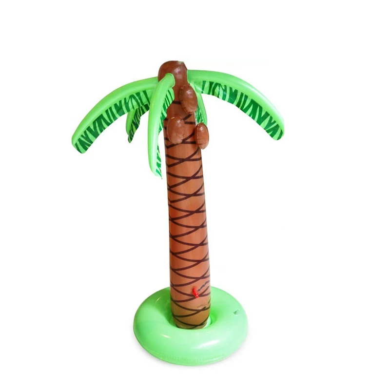 Water Sprinkler Inflatable Coconut Palm Tree Summer Toys Inflated Children Pool Garden Sandbeach Party Decorations Supplies Fun