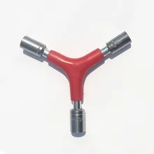 Тройничного шестигранный обслуживание велосипедов Инструменты для ремонта автомобилей ключ, дюймовый стандарт Y Тип торцевой гаечный ключ 8/9/10 Размеры
