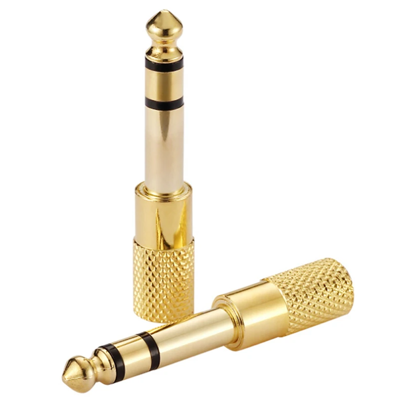

1Pc 1/8 3.5mm Female To 6.5mm 1/4 Male Headphone Jack Adapter Plug Stereo Audio