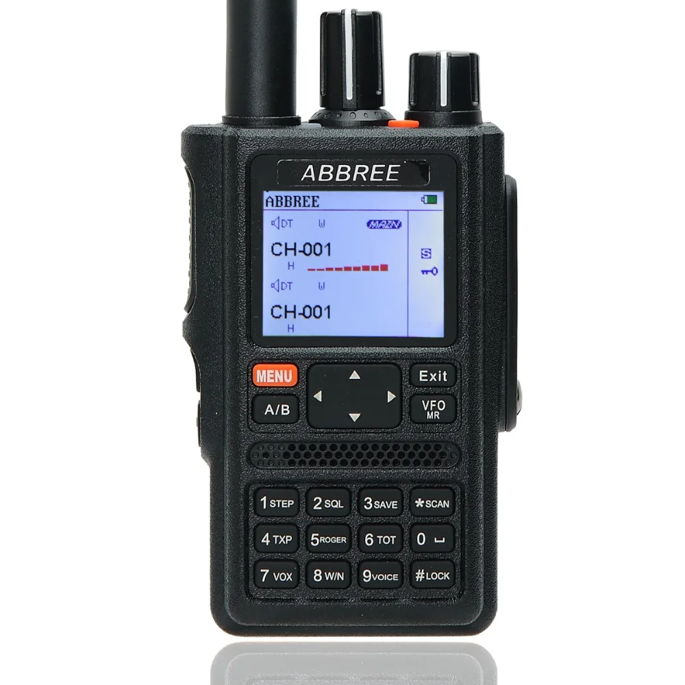 ABBREE AR-F8 gps расположение обмен всеми диапазонами(136-520 МГц) Частота/CTCSS обнаружения 1,77 lcd 999CH рация