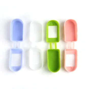 

4pcs Oximeter Cover Fingertip Pulse Oximeter Soft Silicone Cover Protective Case Carry Pouch Box for Fingertip Pulse Oximeter