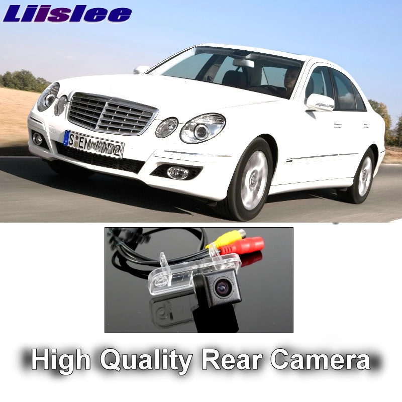 LiisLee Car Reversing image Camera For Mercedes Benz MB E Class W211 2002~2008 Night Vision HD Dedicated Rear View back CAM huk