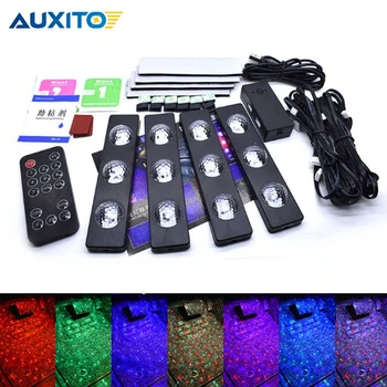 

Auto LED Interior Atmosphere Lamp Dash Floor Foot Strip Light for Peugeot 207 307 107 407 507 508 308 206 406 5008 3008 Sport