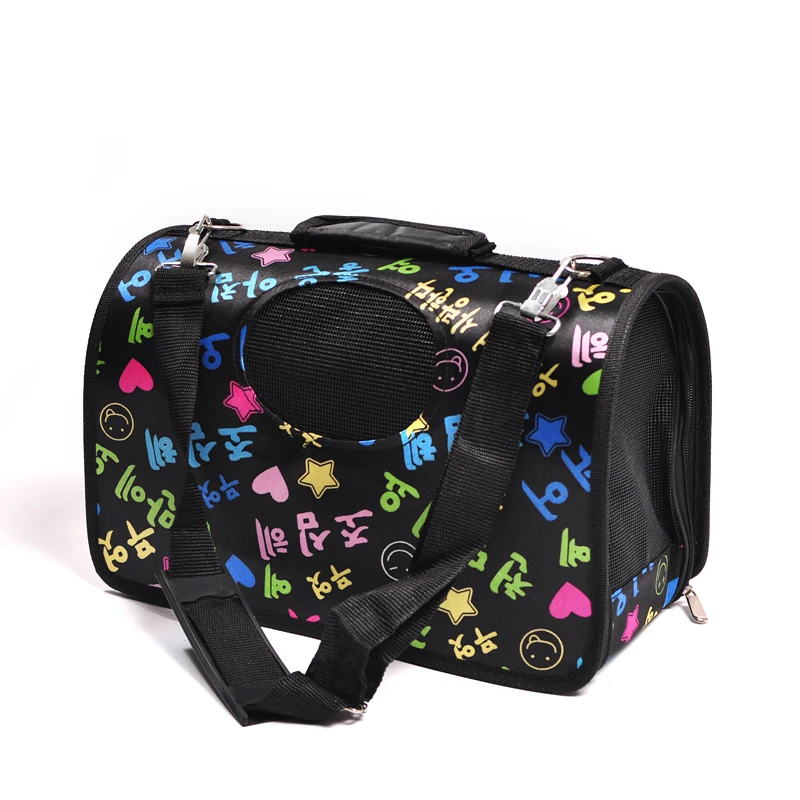 Folding Cat Carrier Cage Collapsible Cat Bag Handbag Cute Carrying Bags Crate Sac De Transport Pour Chien Pets Supplies AB50XD
