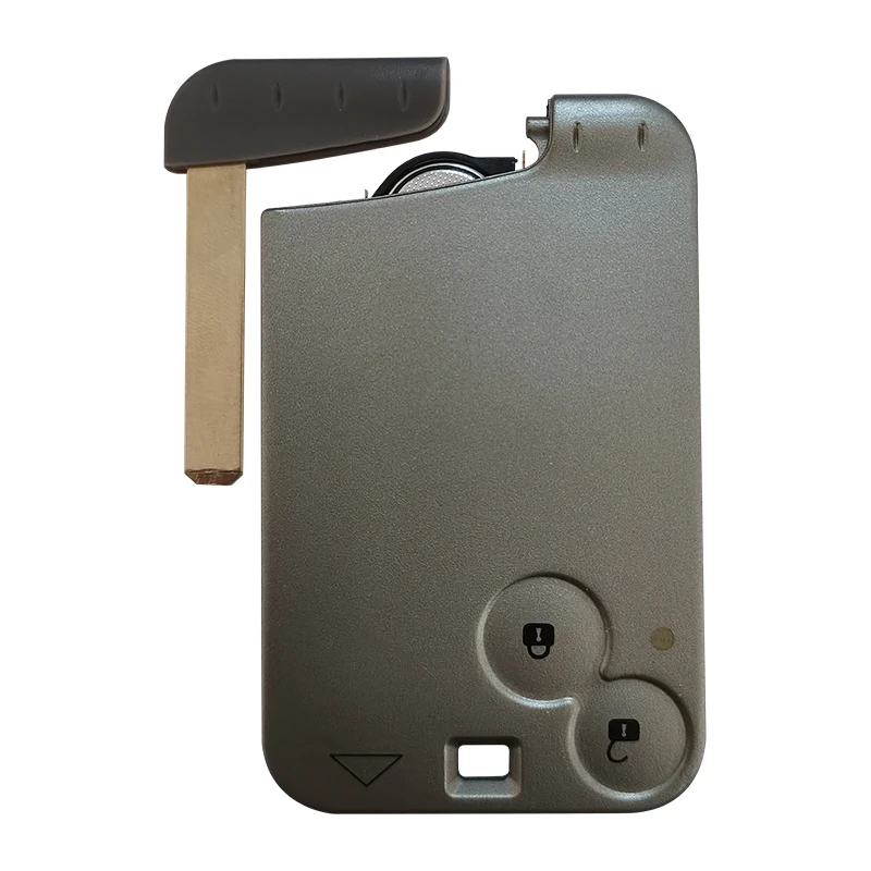 XNRKEY 2 Button Smart Key Card PCF7926 Chip 433Mhz for Renault Laguna Remote Car Key Without Without Words car remote key,car key