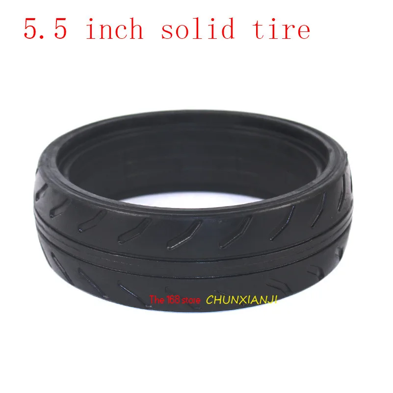 

Free shipping good quality 5.5 inch solid tire 5.5" tubeless tyre fits Electric Balanced Car Scooter Baby Carrier