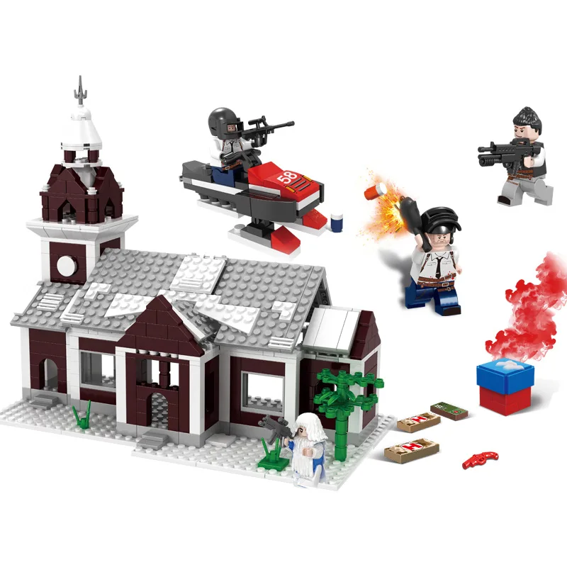 

Children'S Educational Assembled Building Blocks Toy Boy Intelligence Assembly Assembled Building Blocks Toy Jedi Survival Snowf