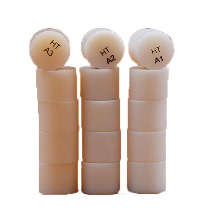 10pcs HT Dental Press Ingots IPS e.max Press Ivoclar Vivadent lithium
