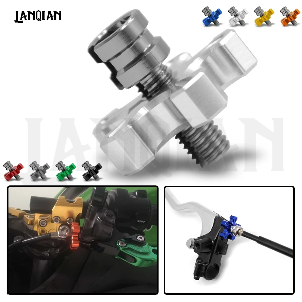 

For KAWASAKI Motorcycle M10*1.5 Clutch Wire Adjustment Cable ZZR600 VERSYS 1000 Z1000 ZX10R ZX12R Universal CNC Accessories