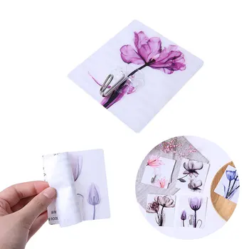 

Creative Flower Pattern Self Adhesive Wall Door Hook Hanger Bag Keys Bathroom Kitchen Sticky Holder