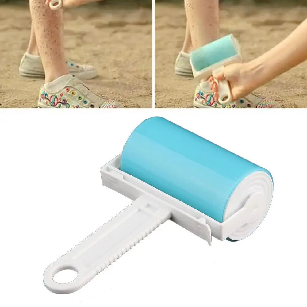Washable Sticky Hair Removal Roller Fluff Pet Hair Dust Clothes
