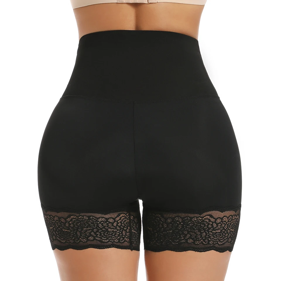 plus size shapewear Women Body Shaper High Waist Safety Shorts Lace Knickers Tummy Control Panties Slimming Underwear Shaping Boyshorts Shapewear tummy tucker for women