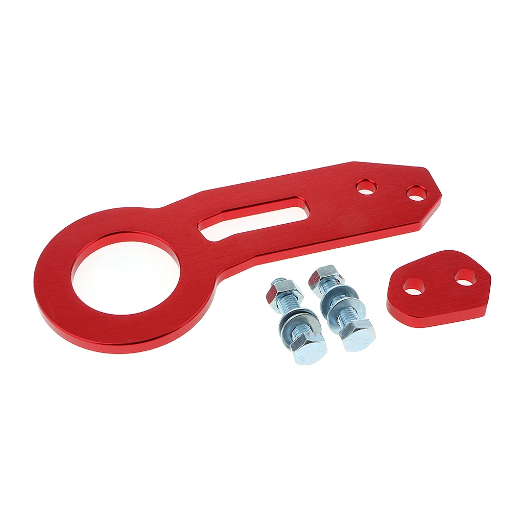 Universal Aluminum Alloy Rear Towing Hook Trailer Rings for Car Tool Replacement