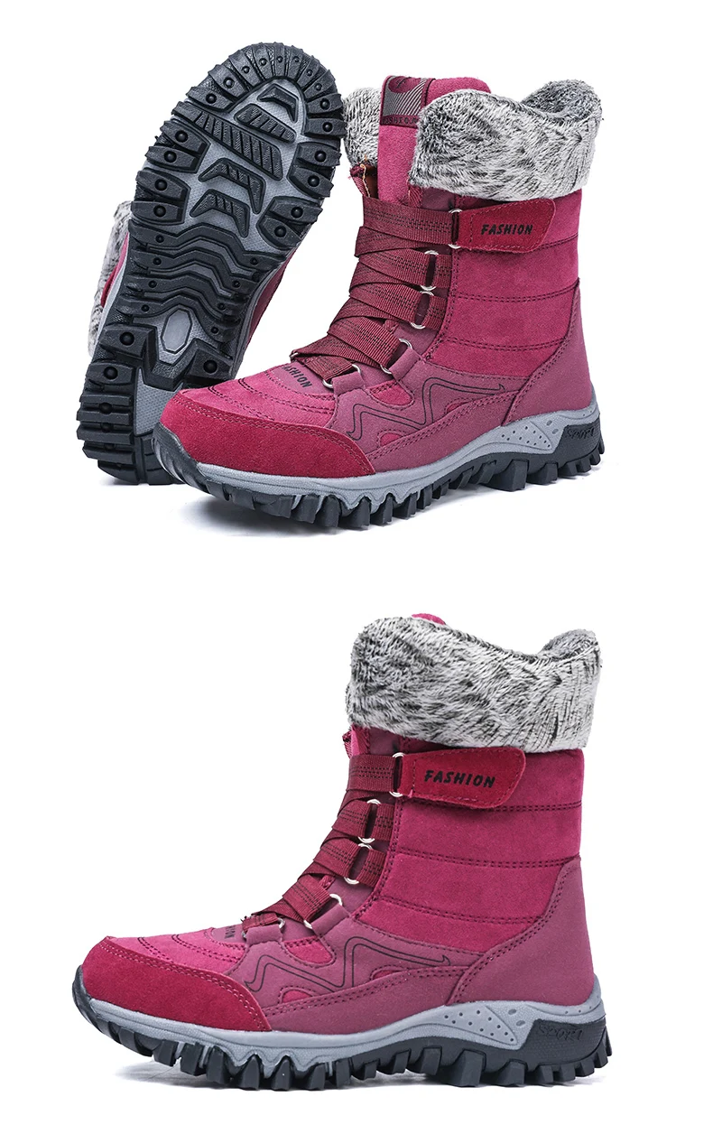 Moipheng/женские зимние ботинки; популярные теплые короткие плюшевые зимние ботильоны на меху; женская замшевая эластичная обувь на платформе; женская обувь; zapatos De Mujer