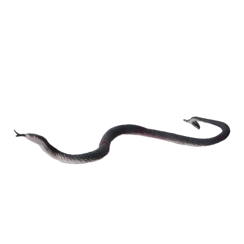 Creative Simulation Snake Fake Snake Small Soft Rubber Plastic Scary Toy Novelty Funny 1pcs