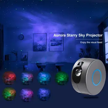 

Starry Sky Projector Star Night Light Projection 7 Color Ocean Waving Light Night Lighting Lamp For Kids Christmas Birthday Gift