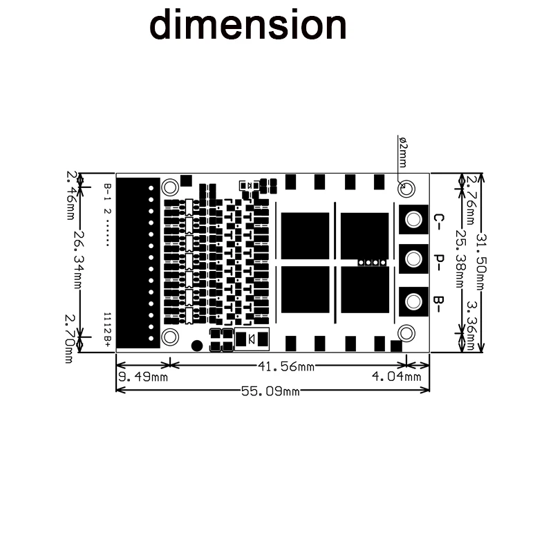 13S 3,6 V 25A BMS 6S 7S 8S 9S 10S 11S 12S Регулируемая BMS 18650 литий-ионная батарея Защитная балансировочная плата эквалайзера