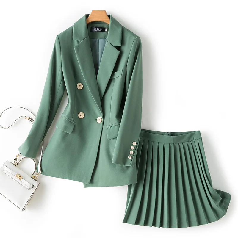 conjunto blazer e saia feminino