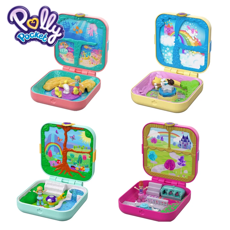 Оригинальные карманные мини игрушки Polly скрытые хидеоны единорог утопия куклы