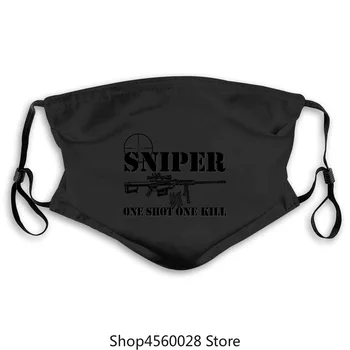 

2020 SNIPER ONE SHOT ONE KILL 1 NUOVA INCREDIBILE maschera in COTONE TUTTE LE MISURE DISPONIBILI-in maschere da Abbigliamento Uo