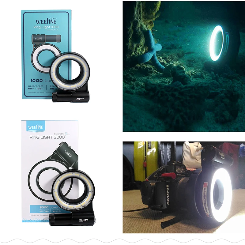 【新品未使用】WEEFINE リングライト 3000ルーメン ストロボ 新品未使用】WEEFINE リングライト 3000ルーメン ストロボ