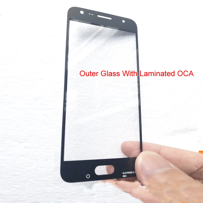 10 шт черный/белый/золотой lcd сенсорный экран внешнее стекло с OCA ламинированный для samsung Galaxy J5 J500 J510 J530 J530F