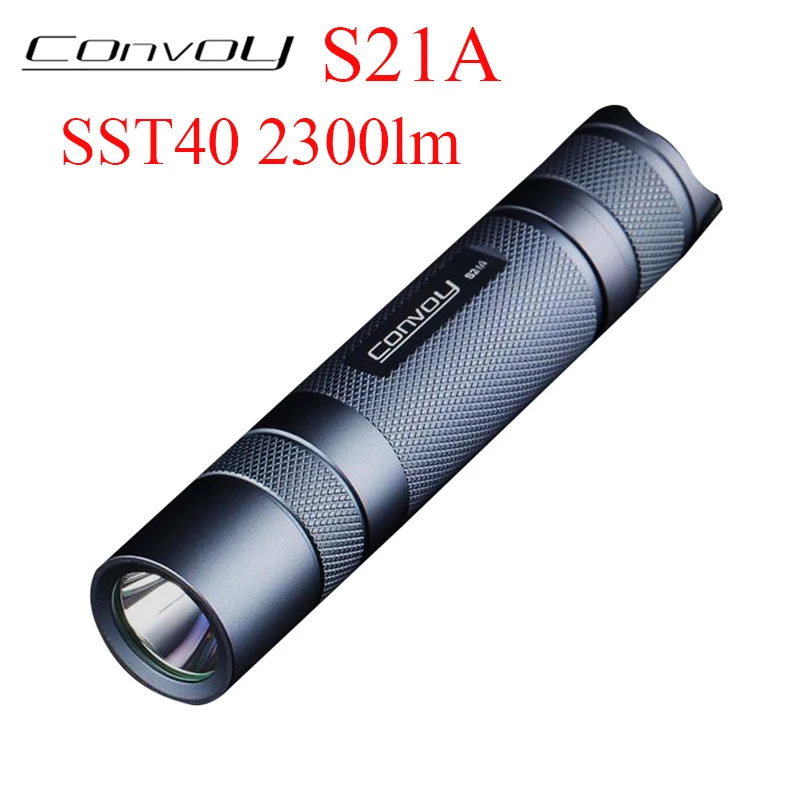 Фонасветильник светодиодный Convoy S21A Luminus SST40 21700 лм S2 + Plus|Фонарики и осветительные