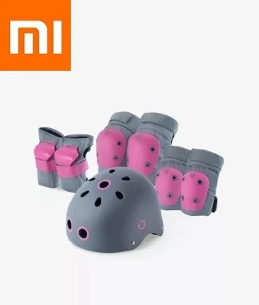 

2019 Xiaomi Children's Helmet Sports Protective Gear Combination Skate Skateboard Bicycle Protector Xiomi For Safety Protection