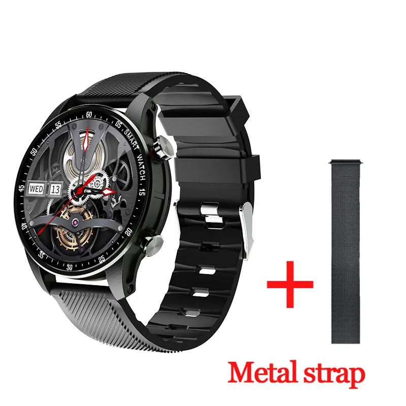 UGUMO 2022 New Smart Watch IP68 Waterproof SmartWatch BT call Answer temperature Heart Rate Monitor blood pressure watch bands 