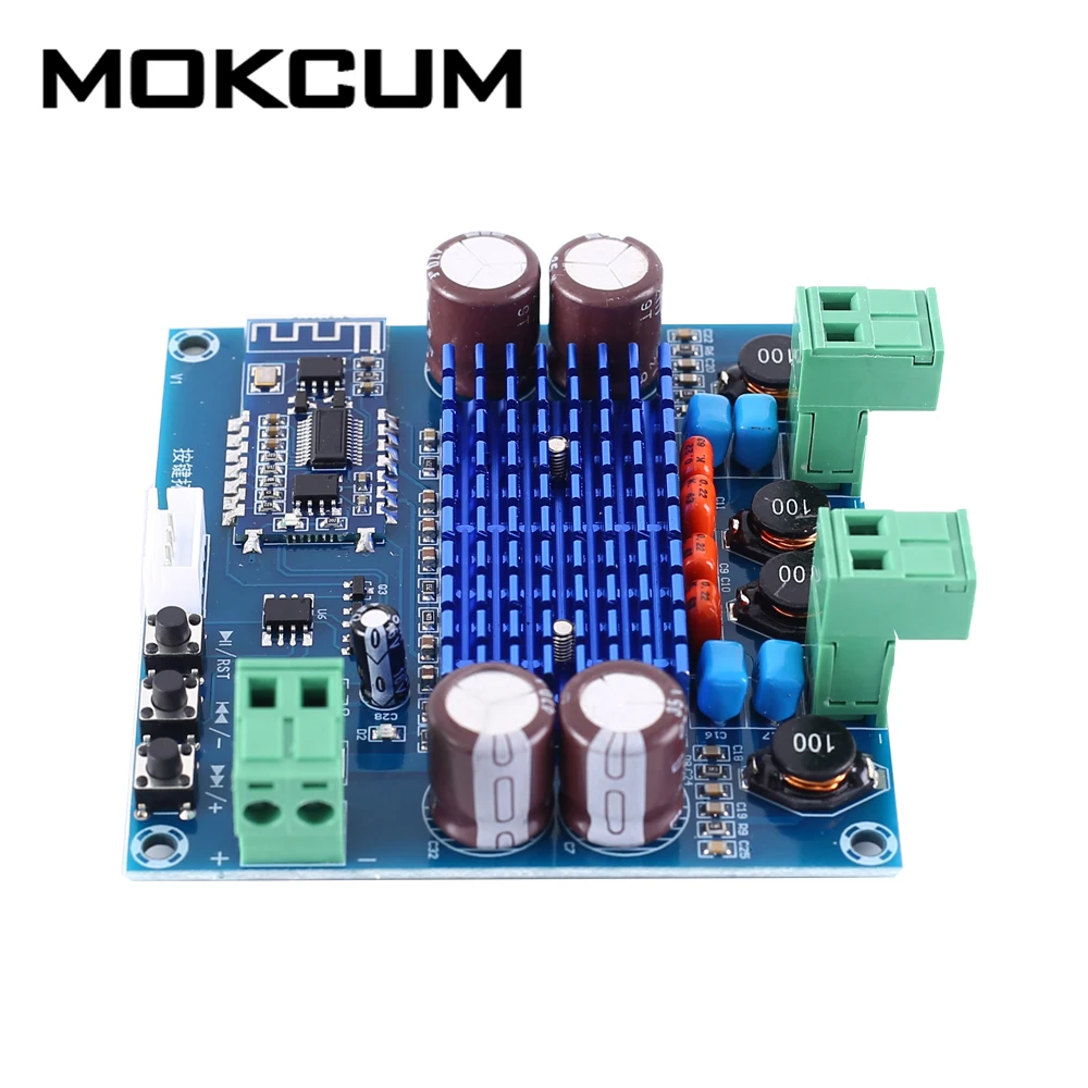 TPA3116D2 Bluetooth цифровой усилитель мощности доска BLE5.0 50 Вт+ 50 Вт стерео беспроводной Bluetooth приемник