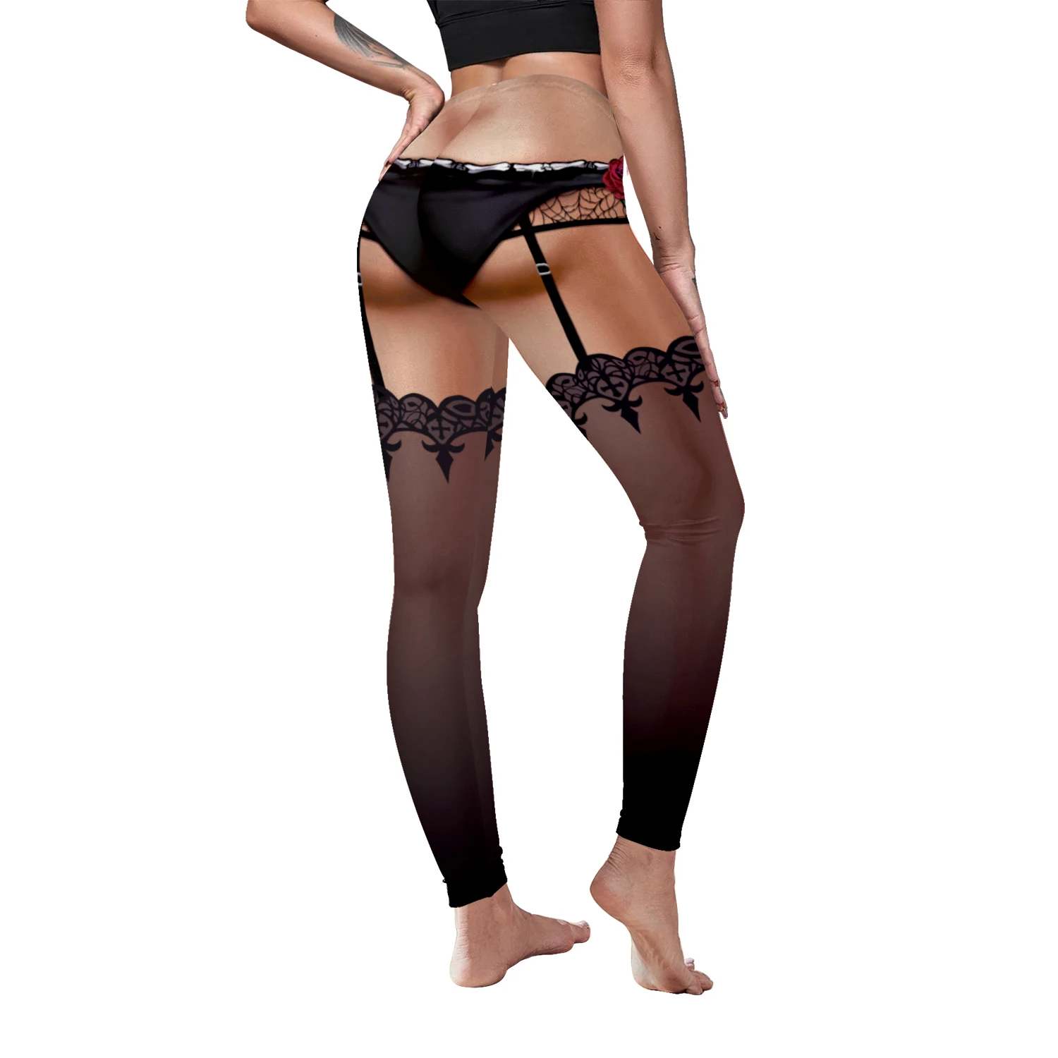 [You're My Secret] 2021 Summer Sexy Leggiing For Fitness Women High Waist 3D Printed Legins Halloween Party High Spandex Pants